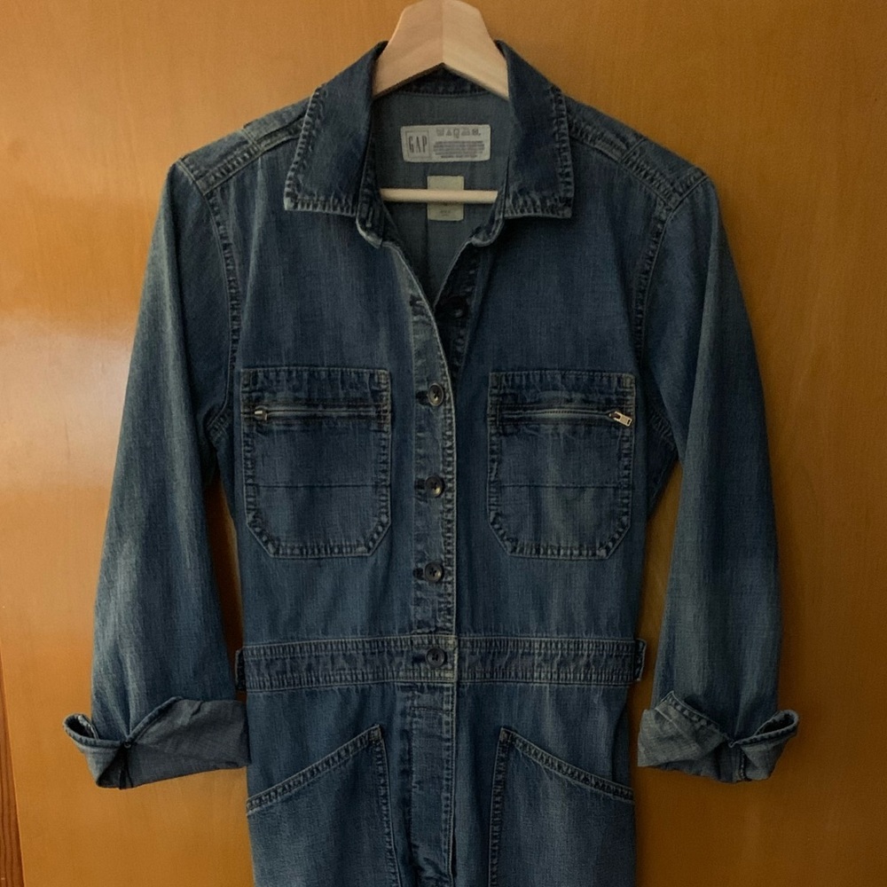 1969 Premium Denim Jumpsuit - Picture 2 of 3